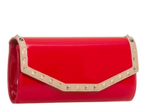 Valentina Clutch Bag Red