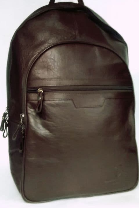 The Large Leather Backpack