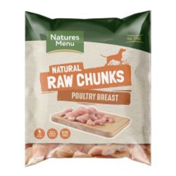Natures Menu Raw Chunks Breast Meat