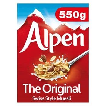 Alpen The Original Swiss Style Muesli 550G