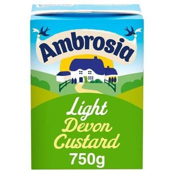 Ambrosia Light Devon Custard 750G