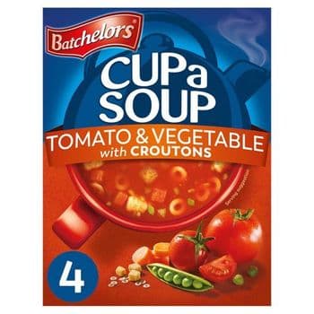 Batchelors Cup A Soup Special Tomato & Vegetable 4S 104G