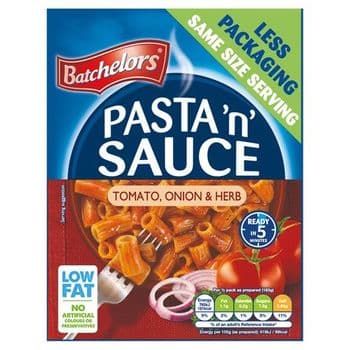 Batchelors Pasta & Sauce Low Fat Tomato Onion & Herb 99G