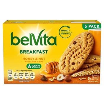 Belvita Honey & Nut Biscuits 225G