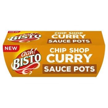 Bisto Chip Shop Curry Sauce Pots 2 X 90G