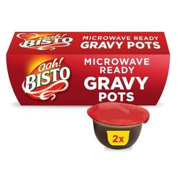 Bisto Microwave Ready Gravy Pots 2X100g