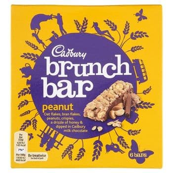 Cadbury Brunch Bar Peanut 6 X 32G