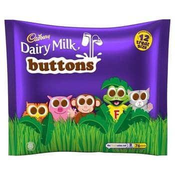 Cadbury Dairy Milk Buttons Treat Size Buttons 170G