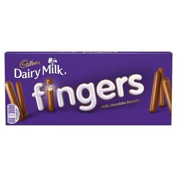Cadbury Fingers Milk Chocolate Biscuits 138G