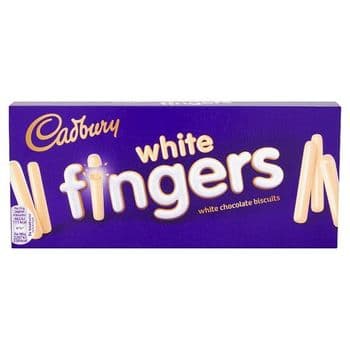 Cadbury Fingers White Chocolate Biscuits 138G