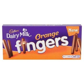 Cadbury Milk Chocolate Orange Fingers 114G