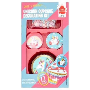 Cake Decor Unicorn Cupcake Decoratin Kit28g