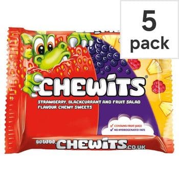 Chewits Multipack 5 Pack 150G
