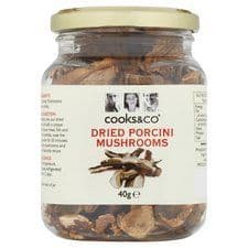 Cooks And Co Dried Porcini Mushrooms 40G