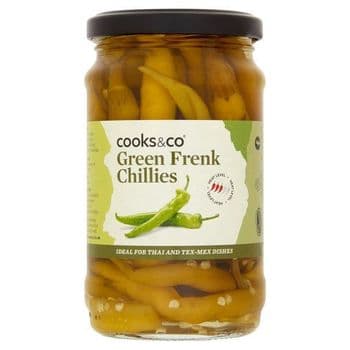 Cooks & Co Green Chillies 300G