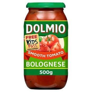 Dolmio Bolognese Smooth Tomato Pasta Sauce 500G