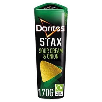 Doritos Stax Sour Cream & Onion Tortilla Chips 170G