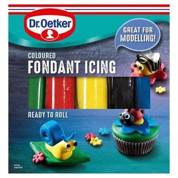 Dr Oetker Ready To Roll Coloured Icing 500G