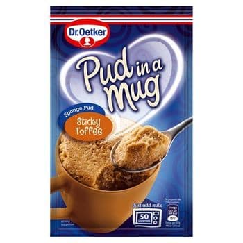 Dr Oetker Sticky Toffee Pudding In A Mug 70G