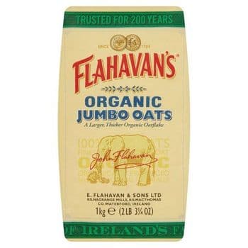 Flahavan's Irish Organic Jumbo Oats 1Kg