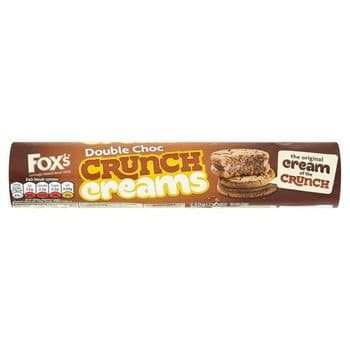 Fox's Double Chocolate Crunch Creams 230G