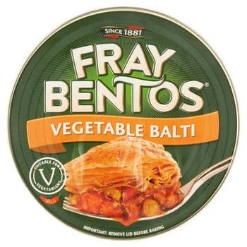 Fray Bentos Vegetable Balti Pie 425G