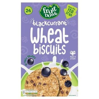 Fruit Bowl Blackcurrant Wheat Biscuit 24 Pack 450G