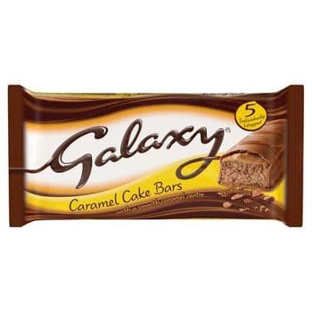 Galaxy Caramel Cake Bars 5 Pack