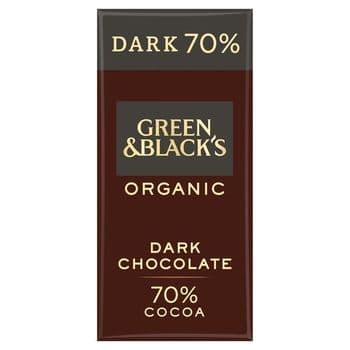 Green & Blacks Organic Dark 70% Chocolate 90G