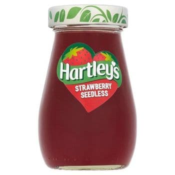 Hartleys Best Strawberry Seedless Jam 340G