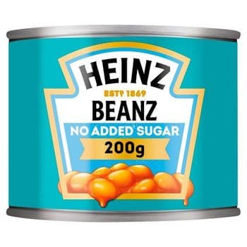 Heinz Baked Beans No Added Sugar 200G
