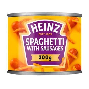Heinz Spaghetti & Sausages 200G