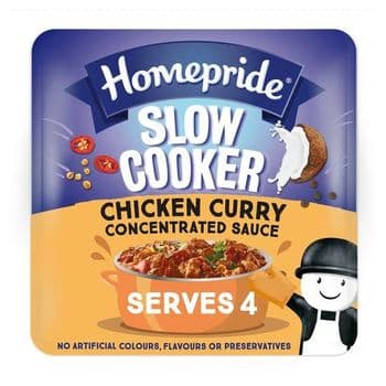Homepride Slow Cooker Chicken Curry Concentrated Sauce 170G