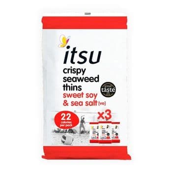 Itsu Seaweed Sweet Soy Multipack 3X5g