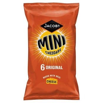 Jacobs Mini Cheddars Original 6X25g