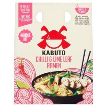 Kabuto Chilli & Lime Leaf Noodles Meal Kit 150G