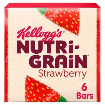 Kellogg's Nutrigrain Strawberry 6X37g