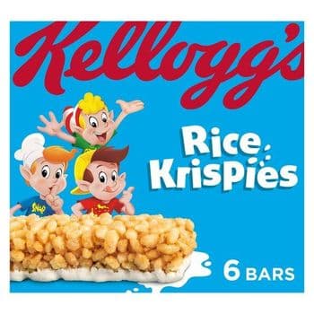 Kellogg's Rice Krispies Cereal Milk Bars 6X20g