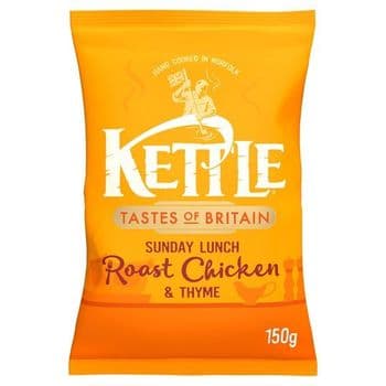 Kettle Chips Roast Chicken & Thyme 150G