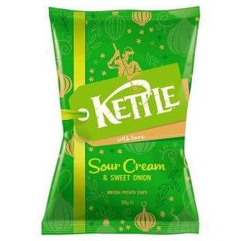 Kettle Chips Sour Cream & Sweet Onion 150G