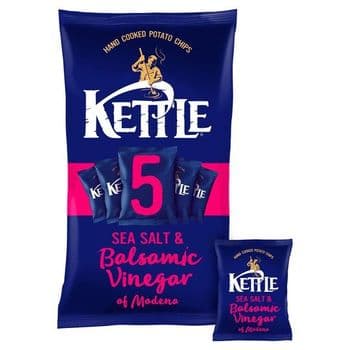 Kettle Sea Salt & Balsamic Vinegar 5X30g
