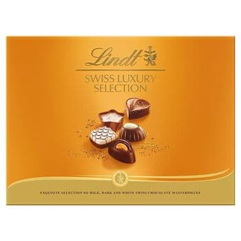 Lindt Swiss Luxury Selection Boxed Chocolates 195G