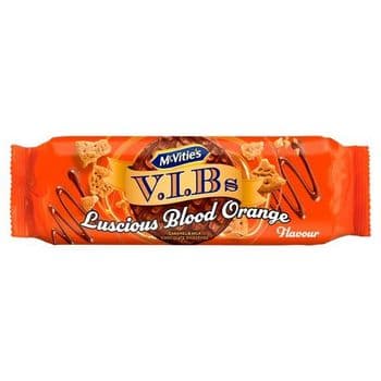 Mcvities Vib Blood Orange Caramel & Milk Chocolate Biscuit 250G