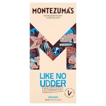 Montezuma's Like No Udder Milk Chocolate Chocolate Alternative Organic 90G