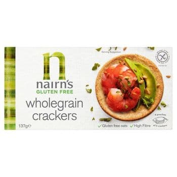 Nairns Gluten Free Wholegrain Crackers 137G