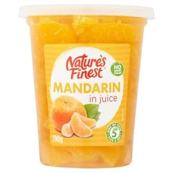 Nature's Finest Mandarin In Juice 390G