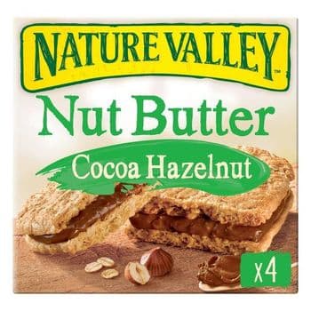 Nature Valley Nut Butter Biscuits Cocoa Hazelnut 4 Pack 152G
