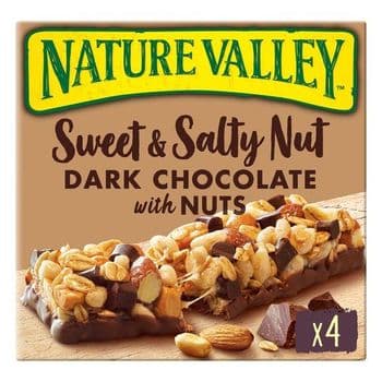 Nature Valley Sweet & Salty Dark Chocolate With Nuts 120G