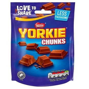 Nestle Yorkie Milk Chunks 100G