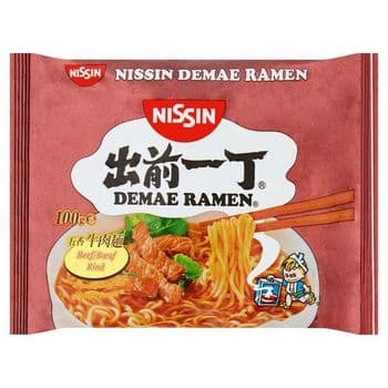 Nissin Demae Ramen Beef Noodles 100G